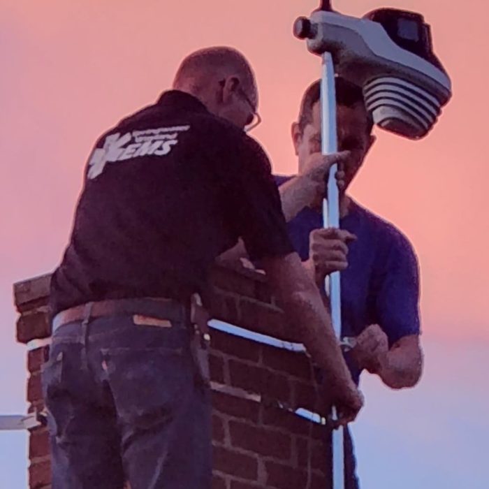 Weather Station Installed Weather-install